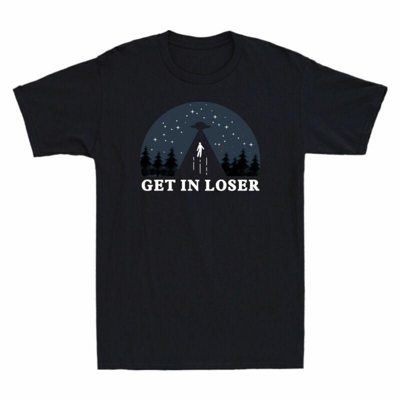 Loser Vintage Abduction Unisexs Tshirt Alien Ufo Extraterrestrial In Get Funny S