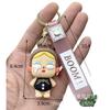 Crybaby Doll Pendant Keychain 3D Cartoon Soft Plastic Girl Bag Hanging Decoration Crybaby Crybaby Blind Box