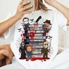 Halloween Horror Movie Shirt, Horror Movie Tee, Scary Movie Characters Shirt Unisex T-Shirt
