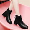 Thick-soled Martin boots women's autumn and winter new velvet temperament short boots British style versatile thin boots leather boots cotton shoes