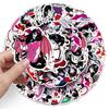 Anime Girl Graffiti Gothic Stickers: 50 Waterproof Decorative Pieces for Phone Cases & Luggage