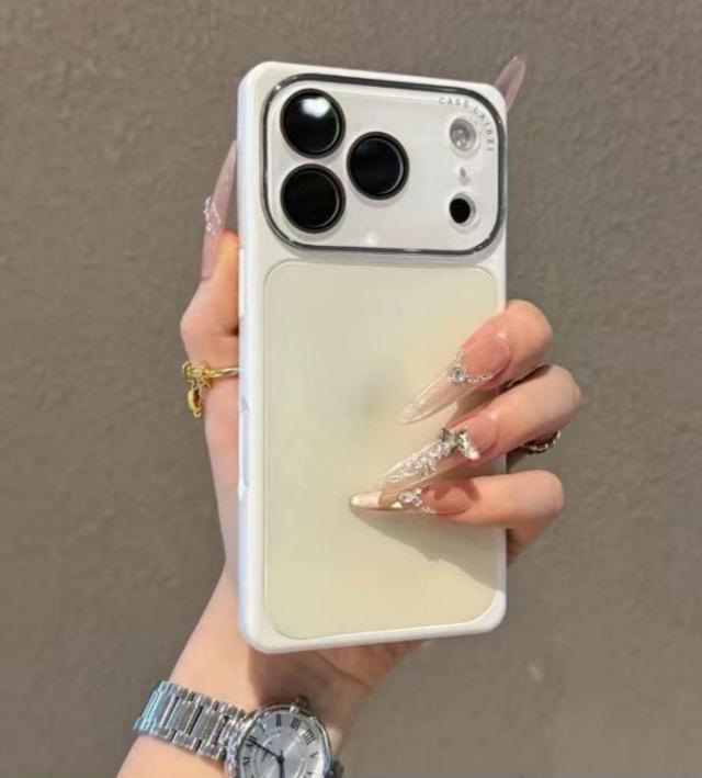 Gradient Color Block iPhone 17 Pro Max Case - Compatible with iPhone 16 Pro/15/14 Full Coverage