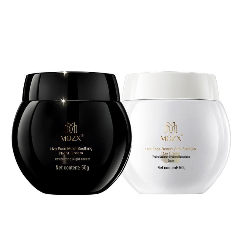 MOZX Mokzhuang Nachtcreme: Schwarze Bandage Feuchtigkeitsspendende Gesichts Hautpflege Kollagencreme, Douyin Stil.