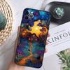Rural Oil Painting Scenery Phone Case For iPhone 16,15,14,13,12 Mini 11 Pro XR,X,XS,MAX 7,8 Plus Silicone Cover Soft Black