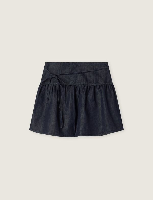 Roem Denim Mini Skirt Rmwhg37R15