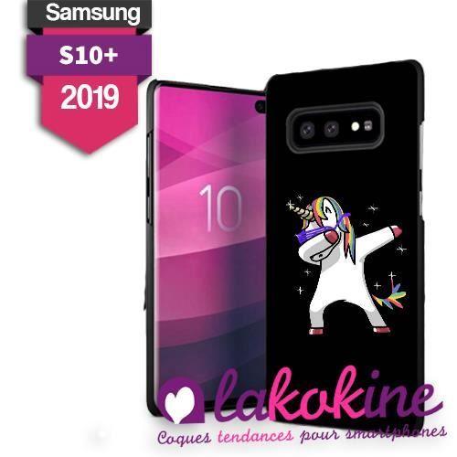 Coque Samsung Galaxy S10+ unicorn dab