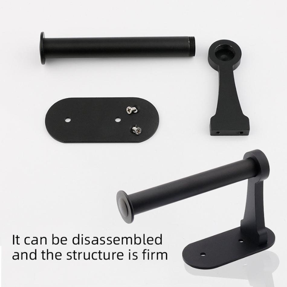 Suport Adeziv pentru Hârtie Igienică pentru Bucătărie Baie Aluminiu Auriu Mat Negru Argintiu Suport WC pentru Hârtie Prosop Agățător Rulou de Hârtie Raft