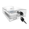 Thermostat Lock Box Thermostat Lock Box with Key Transparent Thermostat Protective Cover Wall Mounted Thermostats