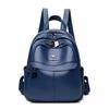 Schoolbag Cowhide Pattern Classic Backpack Welfare Fashion Splicing Backpack Bag 1011 School Season Female Student School Bag Spot