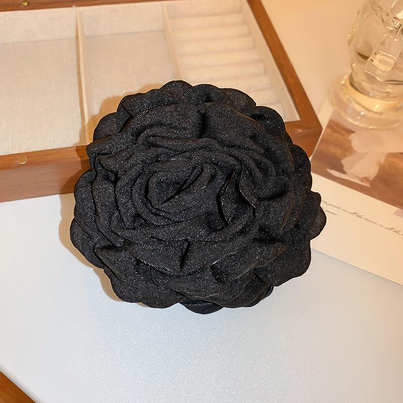 Große Blumen-Haarklammern für Damen, 2023, neu im Vintage-Stil, Kopfbedeckung, schlichte Haar-Accessoires in großer Größe für Frauen, Geschenk