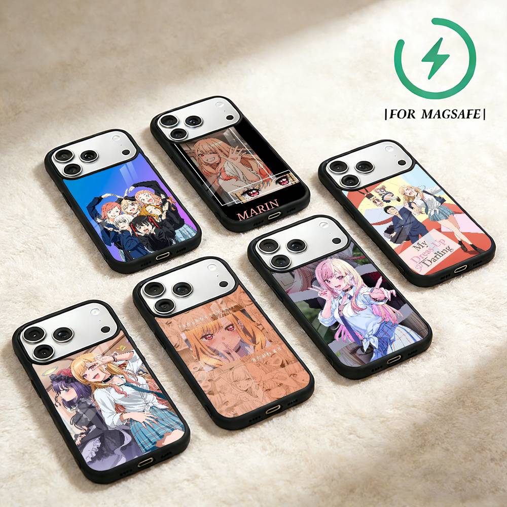 M-My Dress Up D-Darling Phone Case For iPhone 17,16,15,14,13,12,Plus,Pro,Max For Magsafe Magnetic Wireless Charge