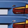 VYOJ1 1Pcs M Logo ABS Sticker Car Fender Side Emblem For BMW M1 M5 M4 M6 M2 M3 M7 G01 F30 F48 E83 F39 F10 Rear Trunk Badge Accessories