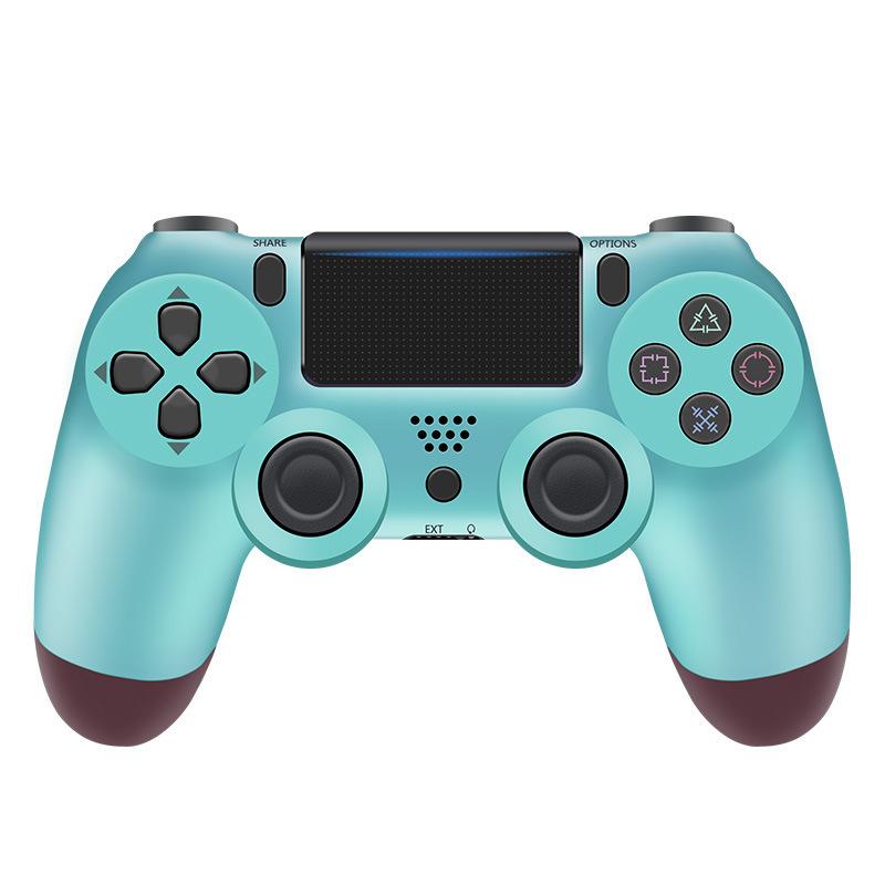 Controller für PS4 Kabelloser Bluetooth-Controller Dual-Vibrations-Gamepad mit Light Bar für PS4-Konsole