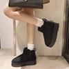 Fashion 2024 New Warm Boots Women Winter Flats Shoes Classic Plush Fur Snow Boots Women Thick Sole Outdoor Non Slip Casual Ankle Boots