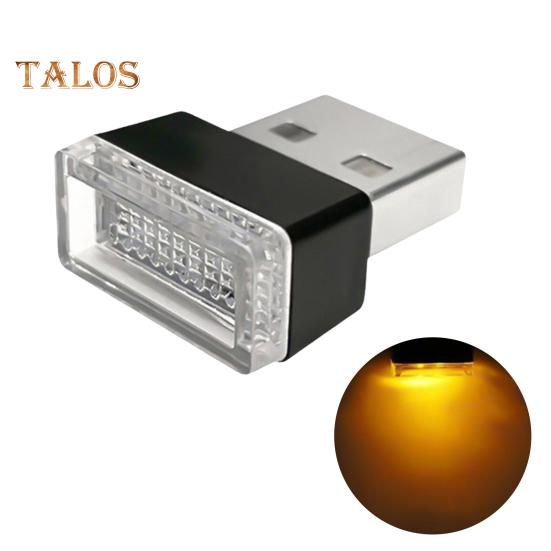 

Автомобильные атмосферные огни USB LED окружающее освещение подключаемый USB декоративный ночник универсальные аксессуары для салона автомобиля жёлтый