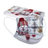 10pc Christmas Print  for  Face Mask Disposable Earloop Mask
