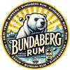 Vintage Metallschild Bundaberg Rum 20x20 cm, Blechposter Wandkunst Bar Dekoration