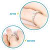 Clear Plastic Ring Size Adjuster Useful Comfortable Rings Guards Ring Resizer Invisible Reducer Guards for Any Ring