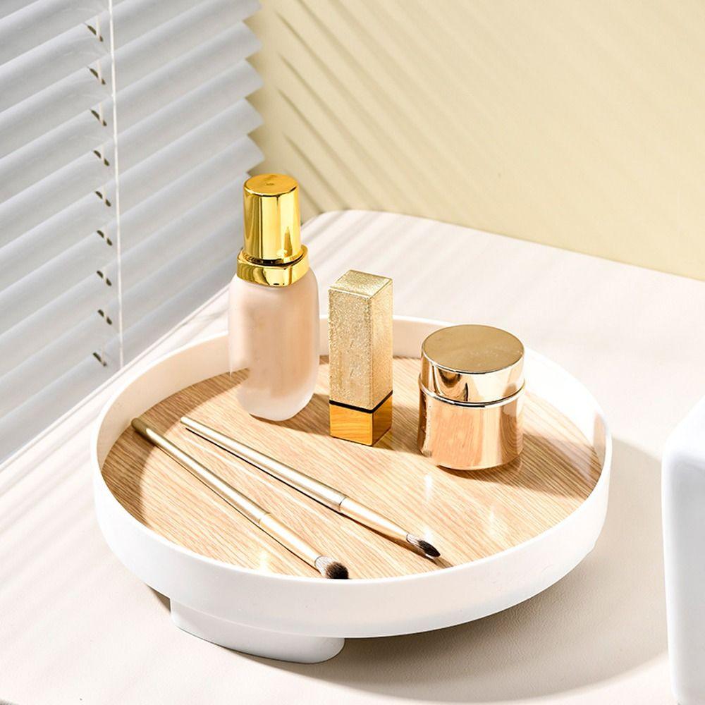 Round Fruit Storage Tray Nordic Style Sundries Organizer Desktop Organizer  Dressing Table