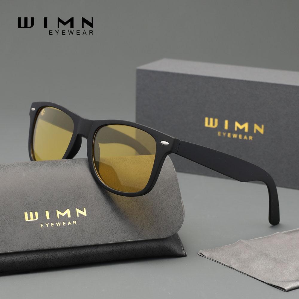 WIMN Brand Fashion UV400 Men Sunglasses Eye Protection Polarization TAC Lens Glasses High Quality TR90 Sports Eyeglasses