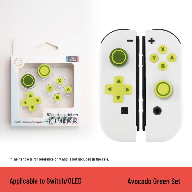 Copripulsanti in silicone e copritasti direzionali per Nintendo Switch/OLED