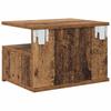 Floating Nightstand Reclaimed Wood 40 X 31 X 28 Cm Engineered Wood