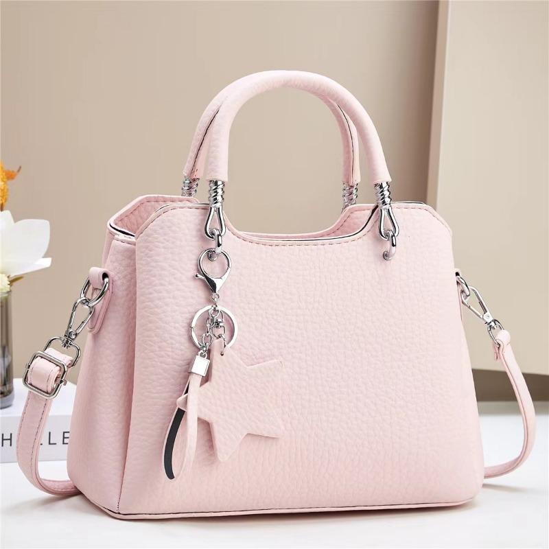 Solid Color Simplicity Large Capacity Shopping Bag Casual Women's Handbag Classic Fashion Women's Office Business Shoulder Bag