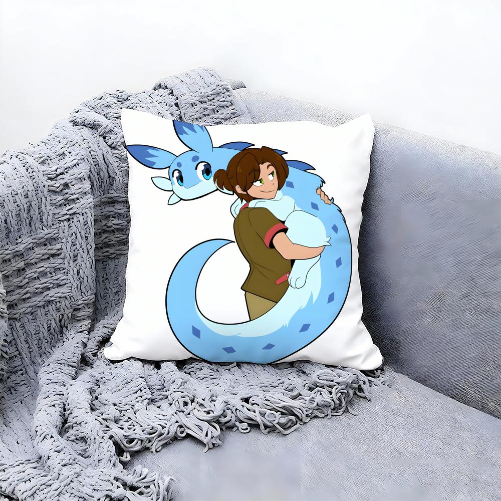 Palworld PD GAME Cushion Cover Premium Comfort Reversible Pillow Cove -Two In One Design for Any Room & Car Interior