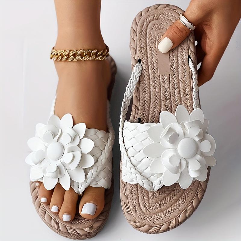 Women'S Colorful Floral Slide Sandals
