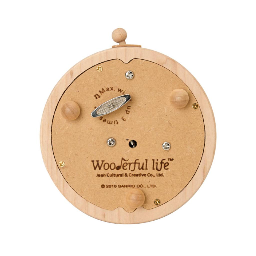 Sanrio Wooden Music Box Ballerina Interior Gift 087238