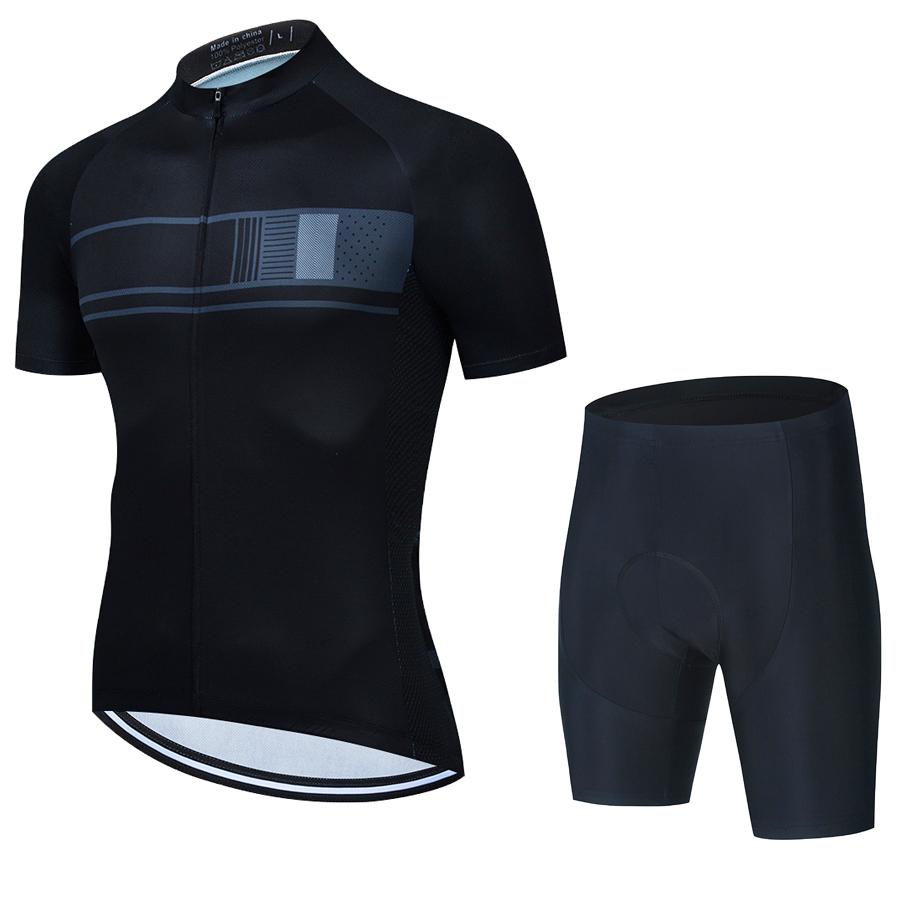 2025 Pro Cycling Set Summer Cycling Jersey Set Bike Cycling Clothing Breathable MTB Bicycle Sportswear Suit Men Cycling Clothes