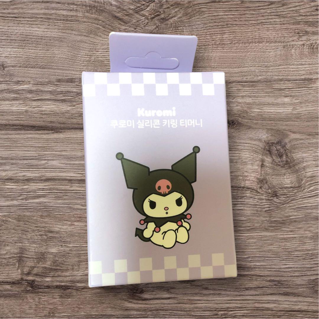 

[USED] Sanrio Kuromi Keychain Korea Tmoney Keyring