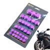 30pcs Motorcycle Screw Nut Cover Cap Bolt Cover Motorcycle Screw Nut Bolt Cap Cover