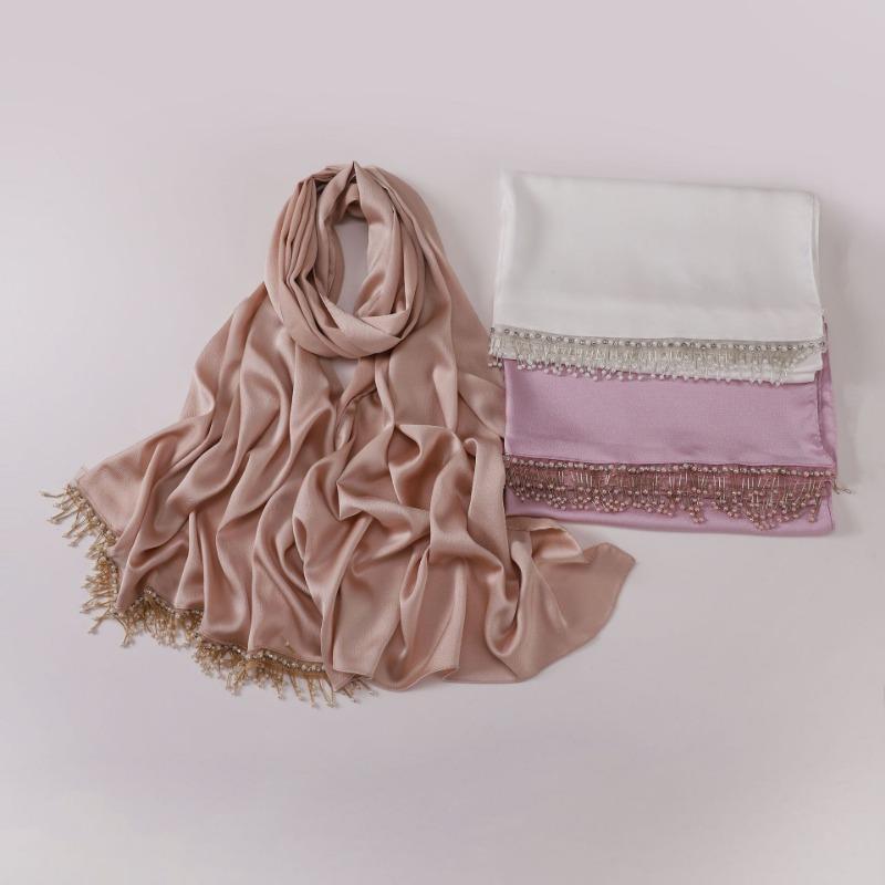 Handmade Ethnic Crystal Beaded Long Scarf For African Women