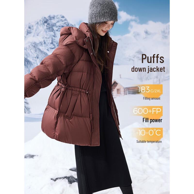 Mohan Yimei Women s 90% Duck Down Puffy Longline Parka 2XL