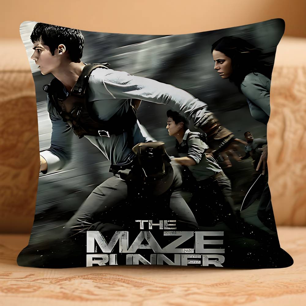 MovieS-T-The MazeS Runner Pillow Case Removable Washable Cushion Cover – All-Season Soft Linen
