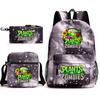 Umgebende Pflanzen vs. Zombies Teenager Schüler Schultasche Herren- und Damen-Freizeitrucksack Umhängetasche