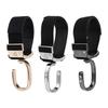Stroller Organizer Hanger Hooks Practical Aluminum Alloy Universal Stroller Pram Hooks Non-Slip Hanger Clips