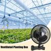 Adjustable Angle Greenhouses Air Circulator Fan Plastic Tent Air Blower  Greenhouse Environments