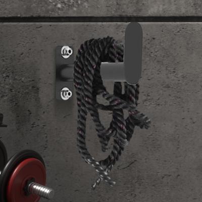 Battle Rope Holder Training Hanger Storage Rack Wall Mounted Gym Accessory Exercise