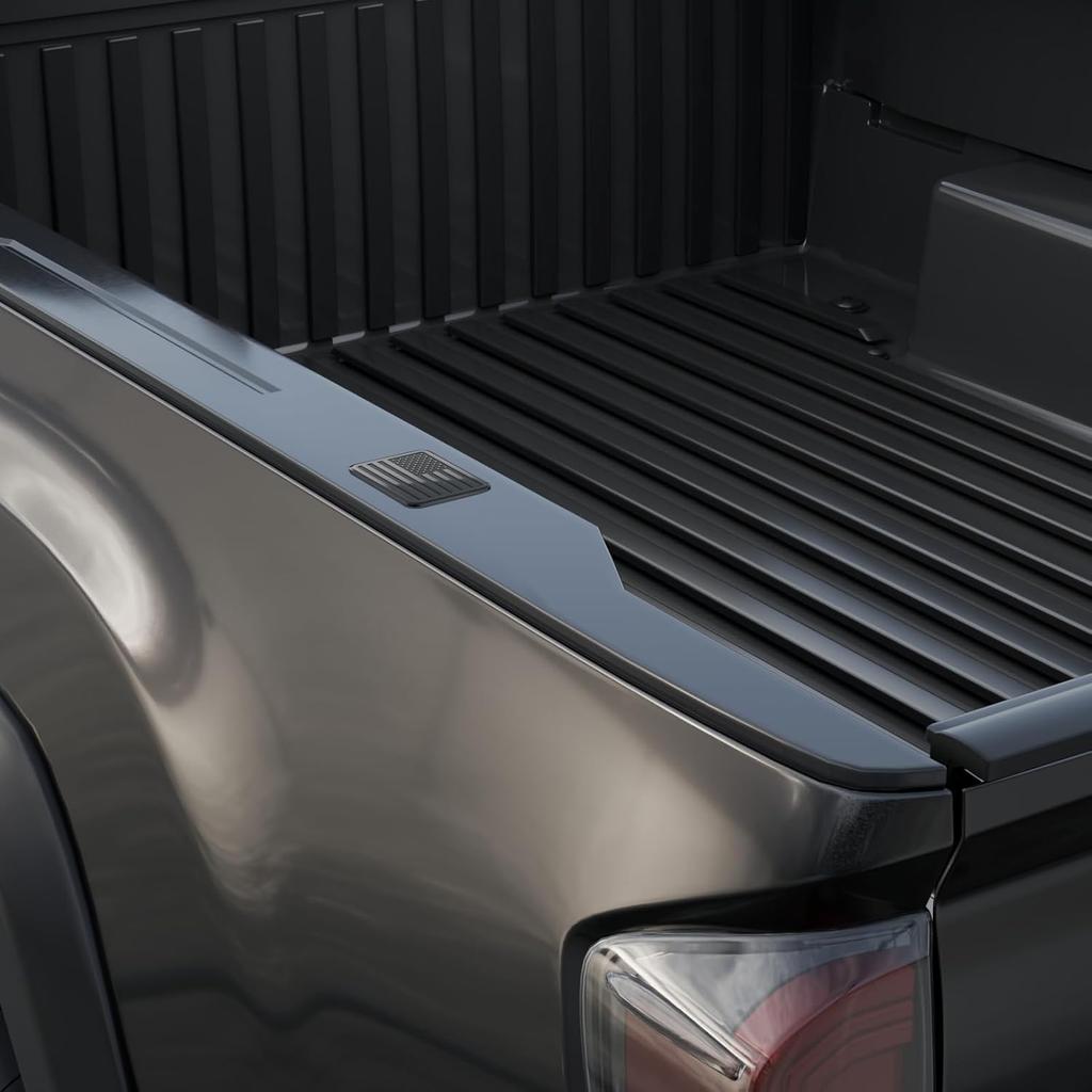 Ram 1500 American Flag Stake Pocket Covers, Rear Truck Bed Rail Stake Pocket Cover Compatible with      2024 2025 Dodge Ram 1500 2500 Accessories(Set