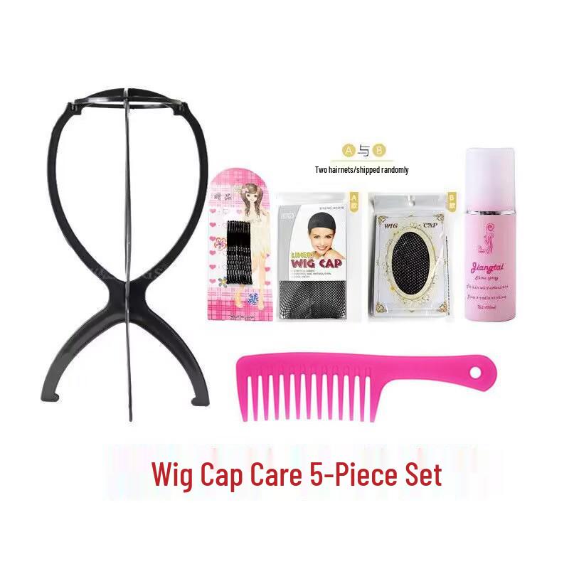 Jun Mu Wig Care Set: Anti-Frizz & Static Protection for Wigs