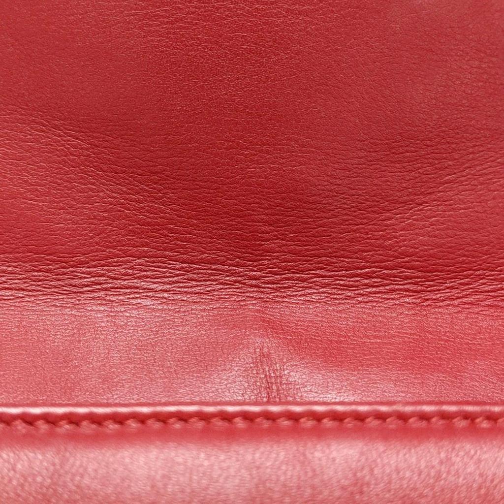 [Pre-Owned] Gucci GG Marmont Small Matelassé Shoulder Bag 'Red' - Good #44IV2R