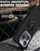 Armor Holder Funda for Tecno Spark 20 Pro Case Magnetic Ring Stand Cover for Infinix Hot 40 Pro Full Protective Shockproof Cover