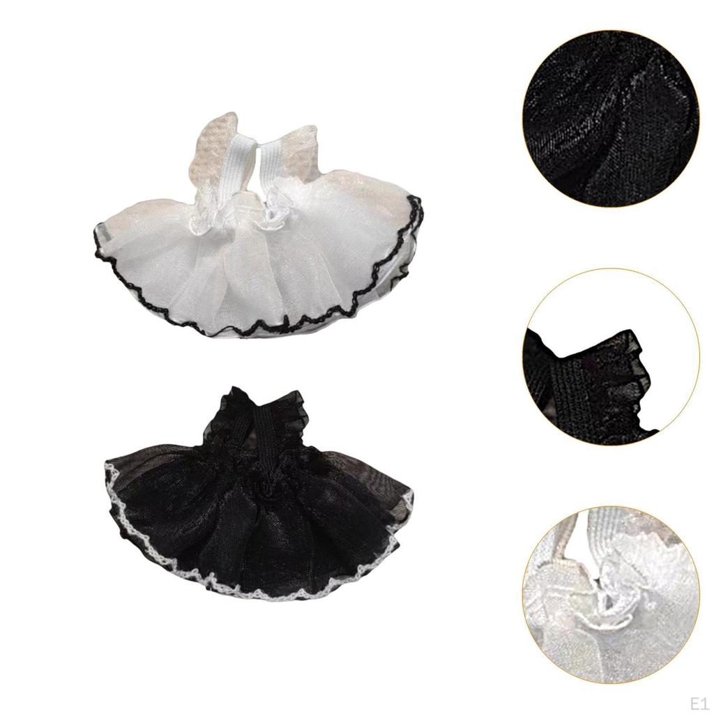 2x 14cm Doll Clothes Clothing Costume, Imagination Flexibility Fashion Birthday Gifts, DIY