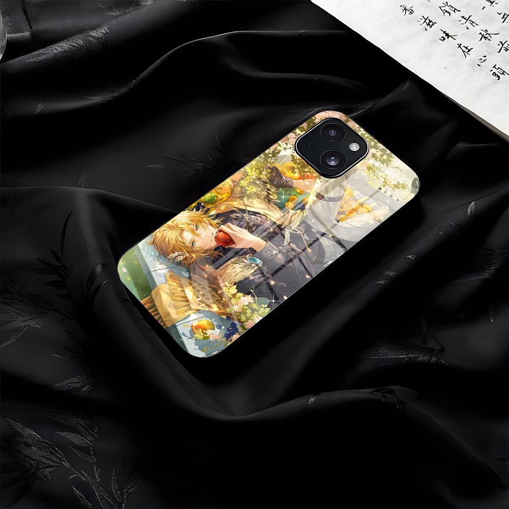 

Wuthering Waves Luuk Herssen Phone Case For IPhone 17 Pro Max 16 15 14 Pro Max 13 11 Plus Glass Cover iPhone 15 Pro