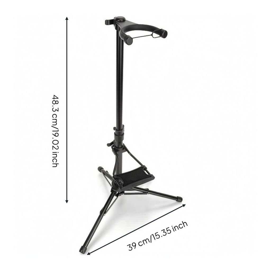 Electric Wind Instrument Stand HeightAdjustable Digital Foldable Aerophone