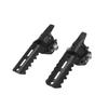 2 pezzi pedane anteriori per moto, pedane pieghevoli, morsetti, parti di modifica compatibili per BMW R1250GS R1200 GS