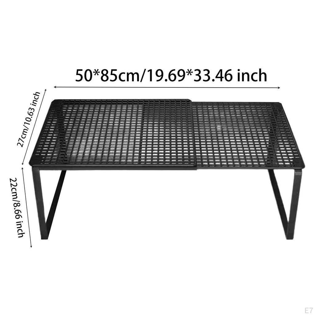 Expandable Cabinet Storage Shelf Adjustable Organization Organizer Rack Stand Riser for Under Sink