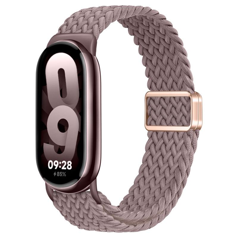 Nylon WeavesBraied Strap for Xiaomi Watch 10/9/8 Magnetic Loop Band for Miband 10 9 8 NFC Sport Bracelet Smartwatch Replacement